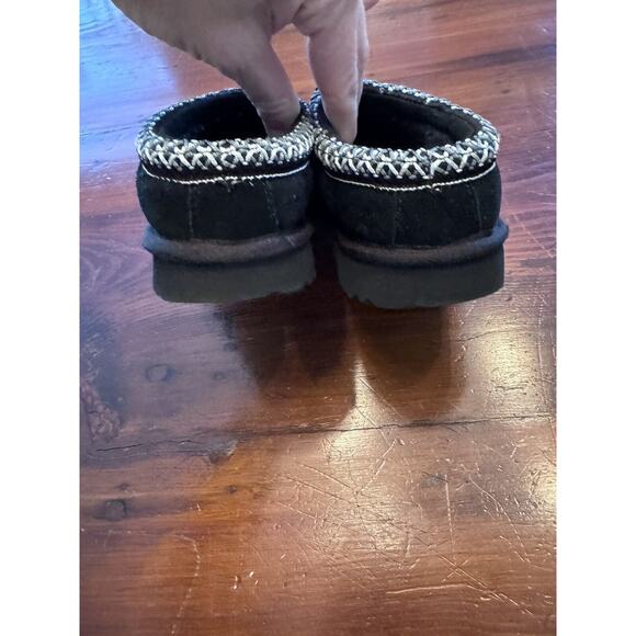 UGG Kids Tasman II Size 11c Little Kid Moccasin Slippers - Black - Picture 4 of 9
